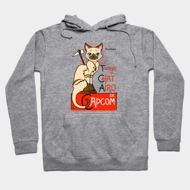 Monster Hunter World cat Hoodie by FbsArts